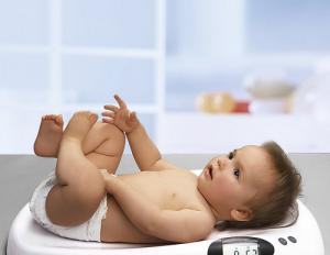Normy prírastku hmotnosti u novorodencov podľa mesiacov v prvom roku života